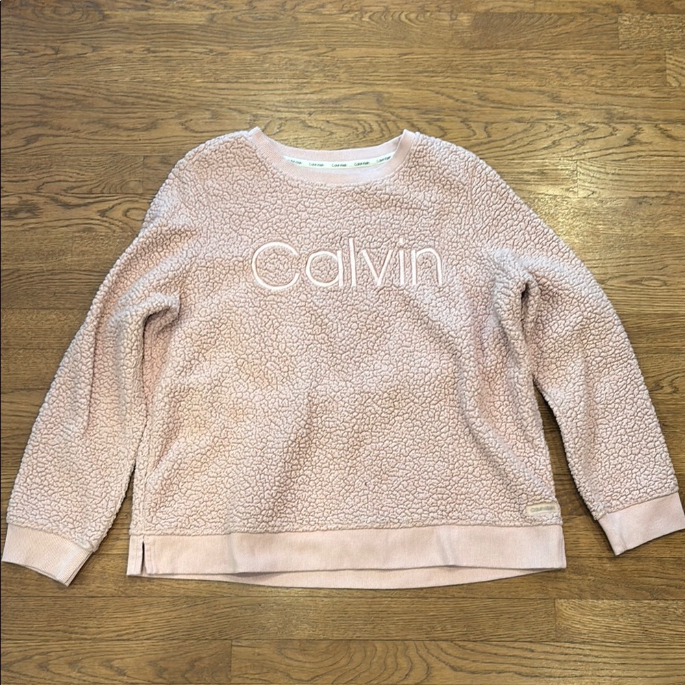 Calvin Klein Pink Crewneck Sweater